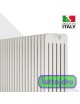 Radiatore Irsap Tesi 6 colonne H. 865mm 22 elementi Bianco Allaccio laterale alto/basso