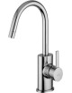 Mix lavabo girevole ellittico senza scarico  con tonda  BERRY