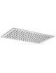 Soffione 350x250 rettangolare Ultrapiatto NON ispezionabile BLANC con snodo