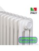 Radiatore Irsap Tesi 3 colonne H. 1500mm 9 elementi Bianco Allaccio laterale alto/basso