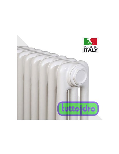 Radiatore Irsap Tesi 3 colonne H. 1800mm 5 elementi Bianco Allaccio laterale alto/basso