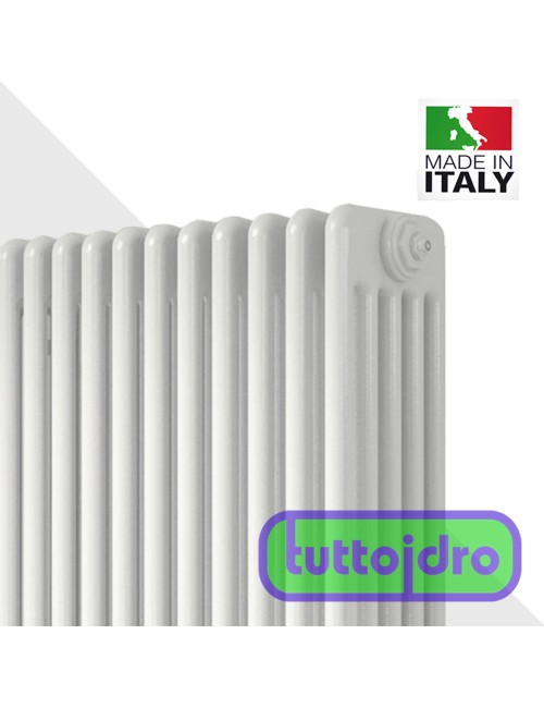 Radiatore Irsap Tesi 5 colonne H. 865mm 14 elementi Bianco Allaccio laterale alto/basso