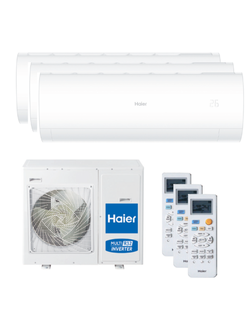Climatizzatore Haier Pearl Trial Split 9000+12000+18000 BTU Inverter Wi-Fi | A++ | Tuttoidro