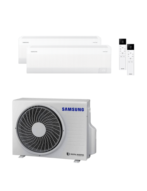 Climatizzatore Dual Split Samsung WindFree™ Avant S2 12.000 + 18.000 BTU – AJ080TXJ2KG/EU