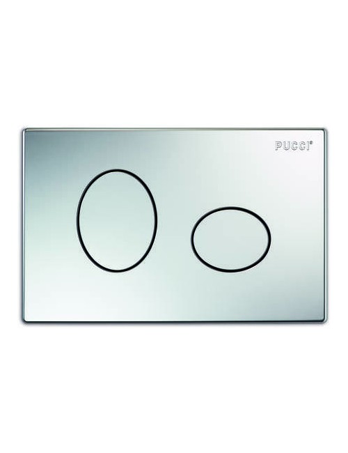 Placca ECO ELLISSE 280x180 mm cromata