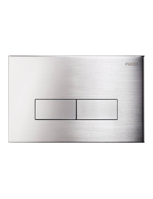 Placca ECO LINEA  con telaio 280x180 mm  inox