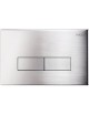 Placca ECO LINEA  con telaio 280x180 mm  inox