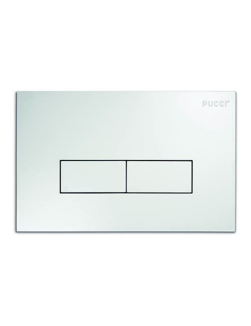 Placca ECO con telaio 280x180 mm bianca