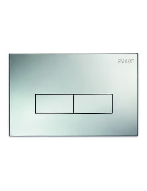 Placca ECO con telaio 280x180 mm  satinata